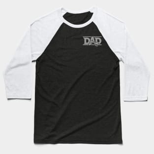 DND Dad (Small and Gray) Baseball T-Shirt